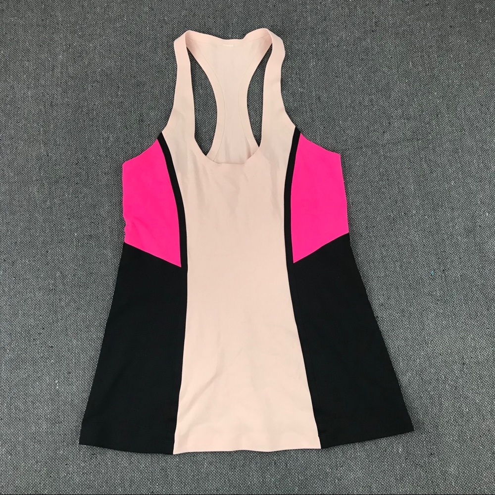 Lululemon cool racerback bank color block